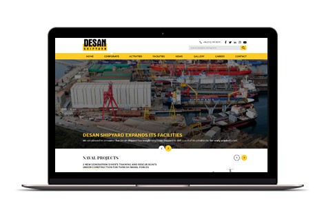 Desan Shipyard Web Sitesi